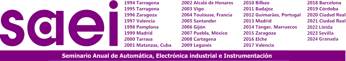 Seminario anual de automática, electrónica industrial e instrumentación
