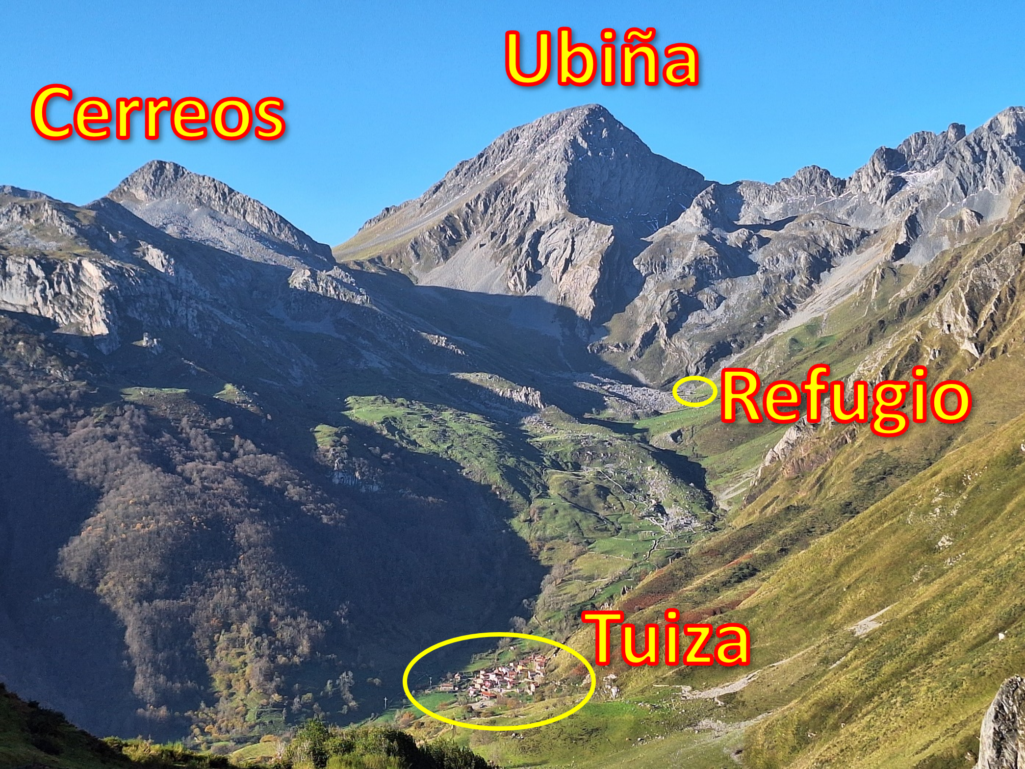 Peña Ubiña - Los Alpes Tuizos